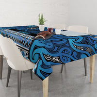 Aotearoa Iwi Ngati Porou Tablecloth Maori Wharenui House Tribal Pattern LT9 - Polynesian Pride