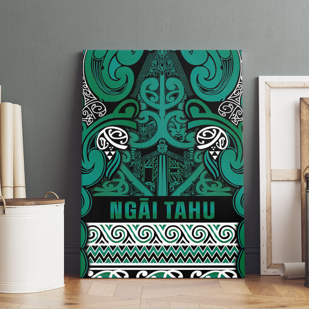 Aotearoa Iwi Ngai Tahu Canvas Wall Art Maori Wharenui House Tribal Pattern LT9 - Polynesian Pride