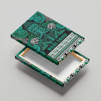 Aotearoa Iwi Ngai Tahu Canvas Wall Art Maori Wharenui House Tribal Pattern LT9 - Polynesian Pride