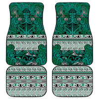 Aotearoa Iwi Ngai Tahu Car Mats Maori Wharenui House Tribal Pattern LT9 - Polynesian Pride