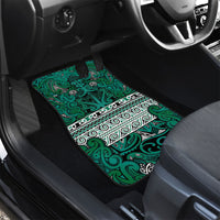 Aotearoa Iwi Ngai Tahu Car Mats Maori Wharenui House Tribal Pattern LT9 - Polynesian Pride