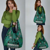 Aotearoa Iwi Ngai Tahu Grocery Bag Maori Wharenui House Tribal Pattern LT9 - Polynesian Pride