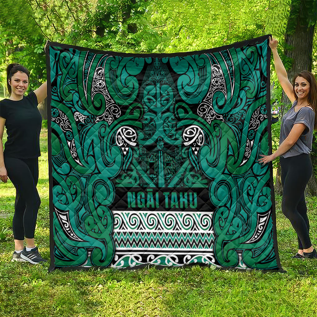 Aotearoa Iwi Ngai Tahu Quilt Maori Wharenui House Tribal Pattern LT9 - Polynesian Pride