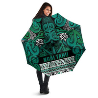 Aotearoa Iwi Ngai Tahu Umbrella Maori Wharenui House Tribal Pattern LT9 - Polynesian Pride