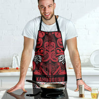 Aotearoa Iwi Ngati Kahungunu Apron Maori Wharenui House Tribal Pattern LT9 - Polynesian Pride