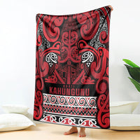 Aotearoa Iwi Ngati Kahungunu Blanket Maori Wharenui House Tribal Pattern LT9 - Polynesian Pride