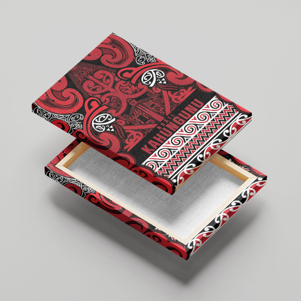 Aotearoa Iwi Ngati Kahungunu Canvas Wall Art Maori Wharenui House Tribal Pattern LT9 - Polynesian Pride