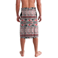 Aotearoa Iwi Ngati Kahungunu Lavalava Maori Wharenui House Tribal Pattern LT9 - Polynesian Pride