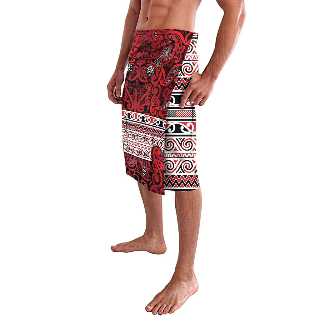 Aotearoa Iwi Ngati Kahungunu Lavalava Maori Wharenui House Tribal Pattern LT9 - Polynesian Pride