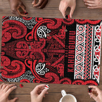 Aotearoa Iwi Ngati Kahungunu Puzzle Maori Wharenui House Tribal Pattern LT9 - Polynesian Pride