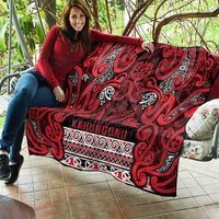 Aotearoa Iwi Ngati Kahungunu Quilt Maori Wharenui House Tribal Pattern LT9 - Polynesian Pride