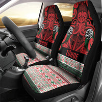 Aotearoa Iwi Tuhoe Car Seat Cover Maori Wharenui House Tribal Pattern LT9 - Polynesian Pride
