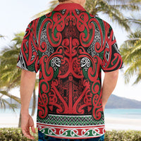 Aotearoa Iwi Tuhoe Hawaiian Shirt Maori Wharenui House Tribal Pattern LT9 - Polynesian Pride