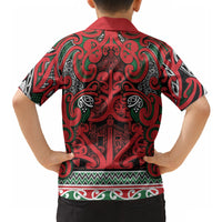 Aotearoa Iwi Tuhoe Hawaiian Shirt Maori Wharenui House Tribal Pattern LT9 - Polynesian Pride