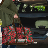 Aotearoa Iwi Tuhoe Travel Bag Maori Wharenui House Tribal Pattern LT9 - Polynesian Pride