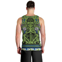 Aotearoa Iwi Whakatohea Men Tank Top Maori Wharenui House Tribal Pattern LT9 - Polynesian Pride
