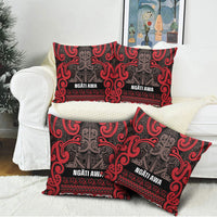 Aotearoa Iwi Ngati Awa Pillow Cover Maori Wharenui House Tribal Pattern LT9 - Polynesian Pride