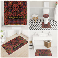 Aotearoa Iwi Rongowhakaata Bathroom Set Maori Wharenui House Tribal Pattern LT9 - Polynesian Pride