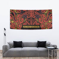 Aotearoa Iwi Rongowhakaata Tapestry Maori Wharenui House Tribal Pattern LT9 - Polynesian Pride