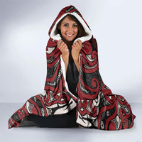 Aotearoa Iwi Ngati Toa Hooded Blanket Maori Wharenui House Tribal Pattern LT9 - Polynesian Pride