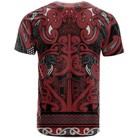 Aotearoa Iwi Ngati Toa T Shirt Maori Wharenui House Tribal Pattern LT9 - Polynesian Pride