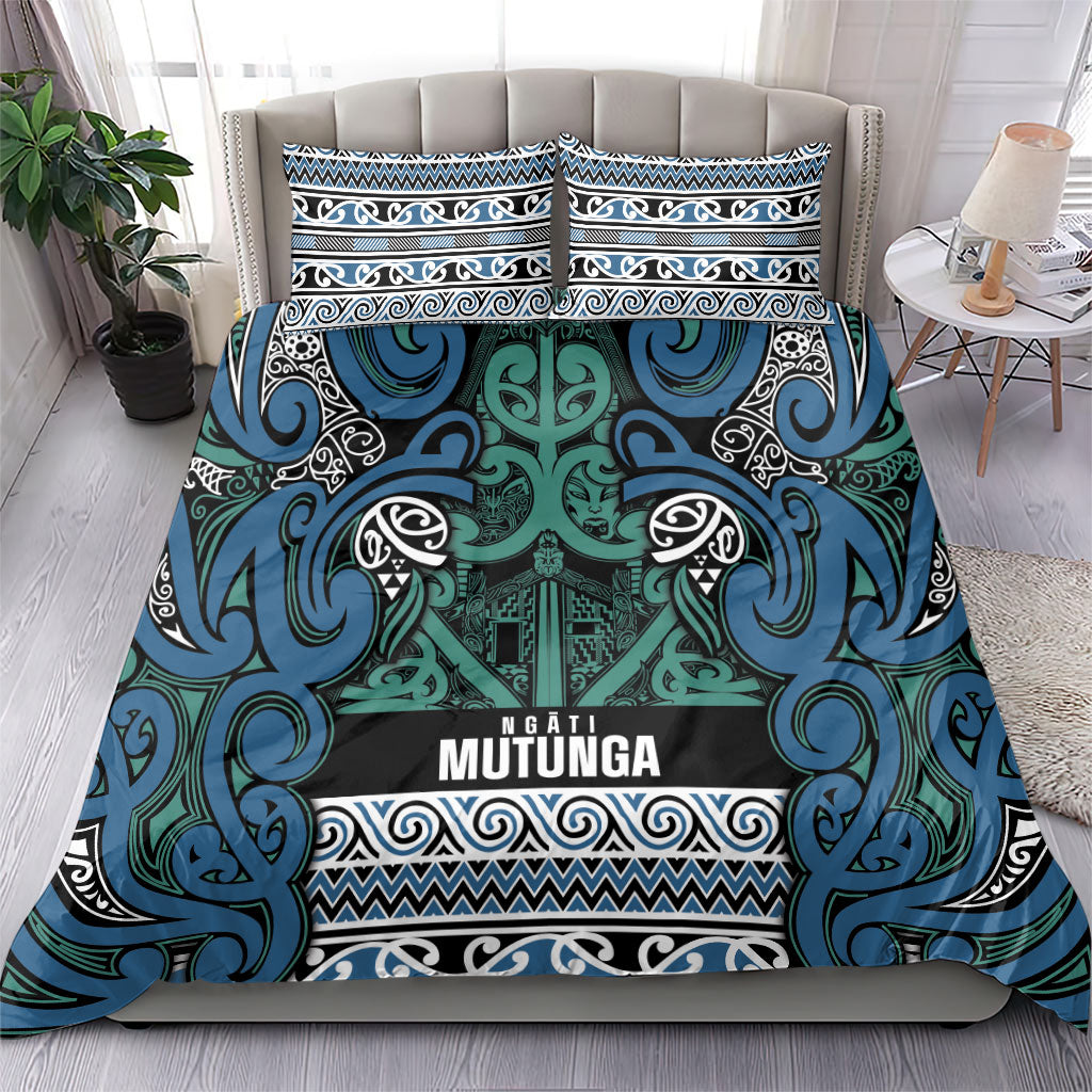 Aotearoa Iwi Ngati Mutunga Bedding Set Maori Wharenui House Tribal Pattern LT9 - Polynesian Pride