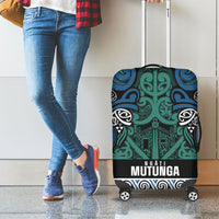 Aotearoa Iwi Ngati Mutunga Luggage Cover Maori Wharenui House Tribal Pattern LT9 - Polynesian Pride