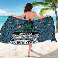 Aotearoa Iwi Ngati Mutunga Sarong Maori Wharenui House Tribal Pattern LT9 - Polynesian Pride
