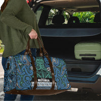 Aotearoa Iwi Ngati Mutunga Travel Bag Maori Wharenui House Tribal Pattern LT9 - Polynesian Pride