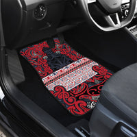 Aotearoa Iwi Te ati Awa Car Mats Maori Wharenui House Tribal Pattern LT9 - Polynesian Pride