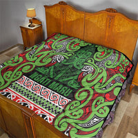 Aotearoa Iwi Ngati Maru Hauraki Quilt Maori Wharenui House Tribal Pattern LT9 - Polynesian Pride