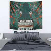 Aotearoa Iwi Ngāti Maru Taranaki Tapestry Maori Wharenui House Tribal Pattern LT9 - Polynesian Pride