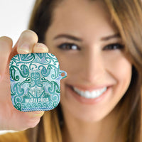 Aotearoa Iwi Ngati Paoa AirPods Case Maori Wharenui House Tribal Pattern LT9 - Polynesian Pride