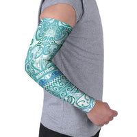 Aotearoa Iwi Ngati Paoa Arm Sleeves Maori Wharenui House Tribal Pattern LT9 - Polynesian Pride