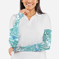 Aotearoa Iwi Ngati Paoa Arm Sleeves Maori Wharenui House Tribal Pattern LT9 - Polynesian Pride