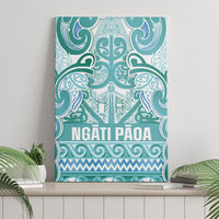 Aotearoa Iwi Ngati Paoa Canvas Wall Art Maori Wharenui House Tribal Pattern LT9 - Polynesian Pride