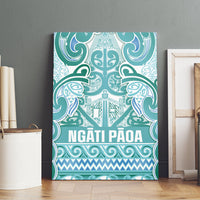 Aotearoa Iwi Ngati Paoa Canvas Wall Art Maori Wharenui House Tribal Pattern LT9 - Polynesian Pride