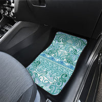 Aotearoa Iwi Ngati Paoa Car Mats Maori Wharenui House Tribal Pattern LT9 - Polynesian Pride