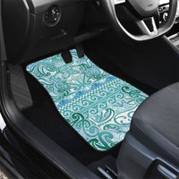 Aotearoa Iwi Ngati Paoa Car Mats Maori Wharenui House Tribal Pattern LT9 - Polynesian Pride