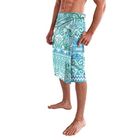 Aotearoa Iwi Ngati Paoa Lavalava Maori Wharenui House Tribal Pattern LT9 - Polynesian Pride