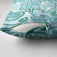 Aotearoa Iwi Ngati Paoa Pillow Cover Maori Wharenui House Tribal Pattern LT9 - Polynesian Pride
