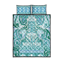 Aotearoa Iwi Ngati Paoa Quilt Bed Set Maori Wharenui House Tribal Pattern LT9 - Polynesian Pride