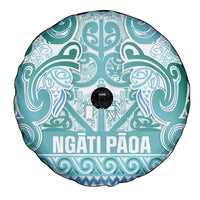Aotearoa Iwi Ngati Paoa Spare Tire Cover Maori Wharenui House Tribal Pattern LT9 - Polynesian Pride