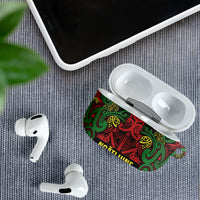 Aotearoa Iwi Ngati Hine AirPods Case Maori Wharenui House Tribal Pattern LT9 - Polynesian Pride