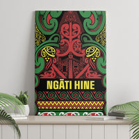 Aotearoa Iwi Ngati Hine Canvas Wall Art Maori Wharenui House Tribal Pattern LT9 - Polynesian Pride