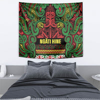 Aotearoa Iwi Ngati Hine Tapestry Maori Wharenui House Tribal Pattern LT9 - Polynesian Pride
