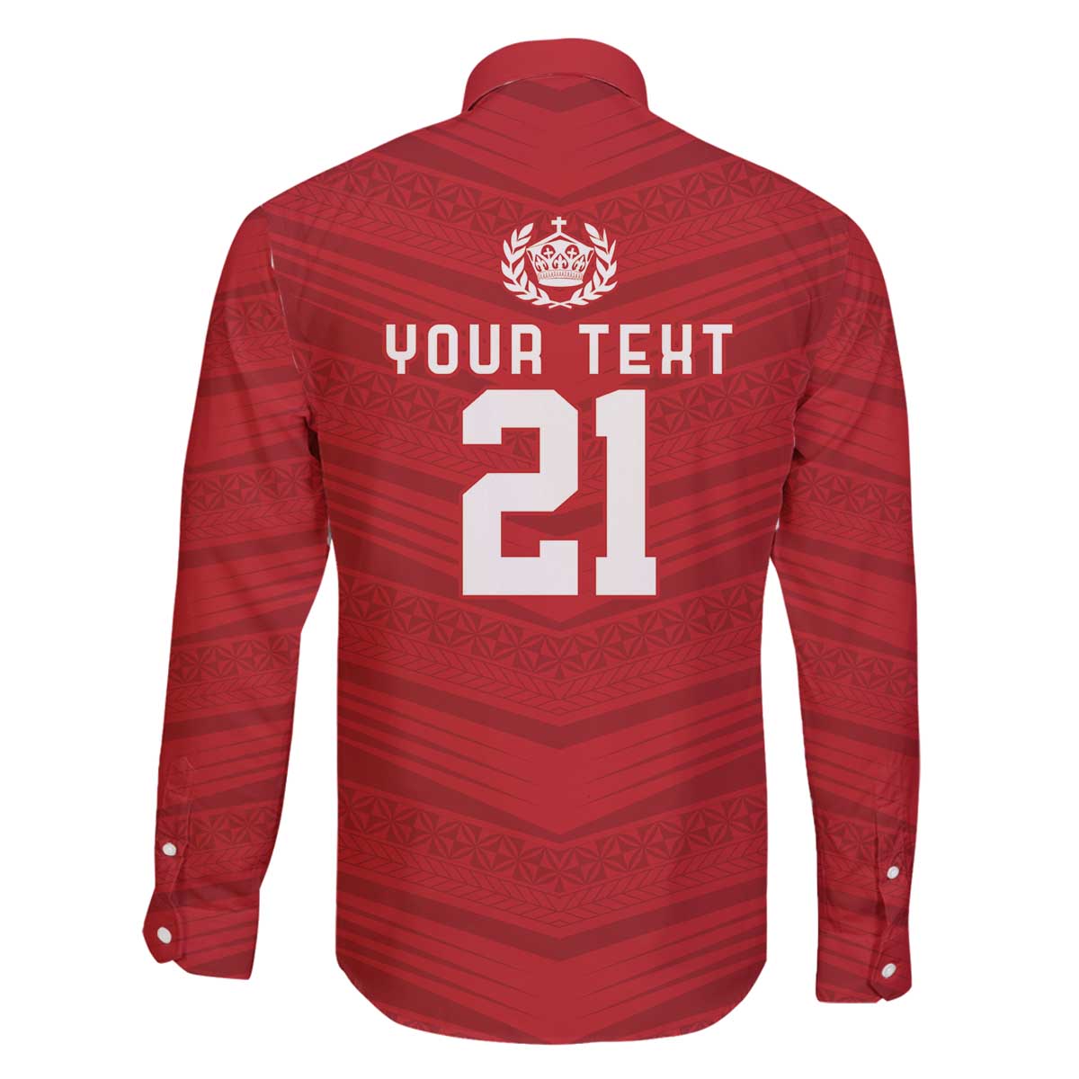 Custom Pacific Rugby Spirit Family Matching Off The Shoulder Long Sleeve Dress and Hawaiian Shirt Tonga Ngatu Pride Red Edition LT9 - Polynesian Pride