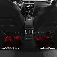 New Zealand Waitangi Day Personalised Car Mats Aotearoa Te Ra O Waitangi With Maori Tattoo LT9 - Polynesian Pride