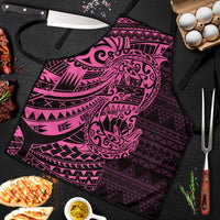 Pink Couple Dolphins Maori Polynesian Style Apron LT9 Pink - Polynesian Pride
