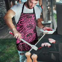 Pink Couple Dolphins Maori Polynesian Style Apron LT9 - Polynesian Pride